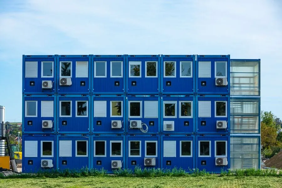 Container kantoor gebouw
