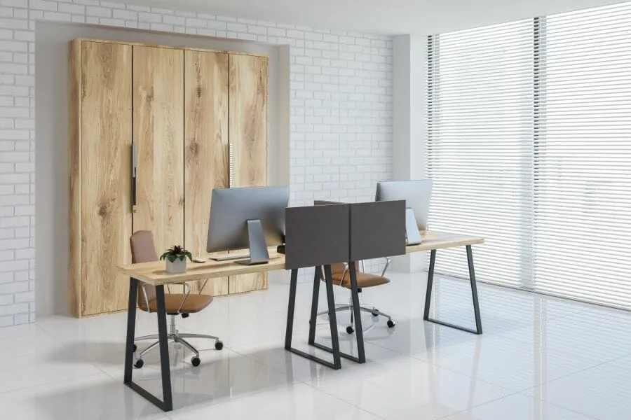 Kantoorontwerp met Scandinavische inrichting