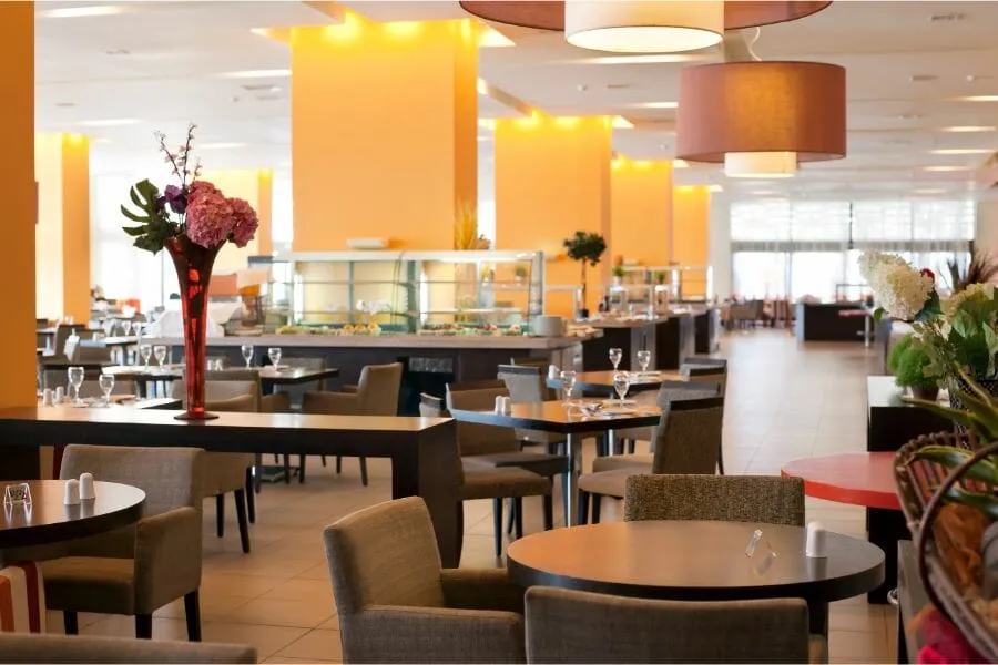 Projectinrichting horeca restaurant