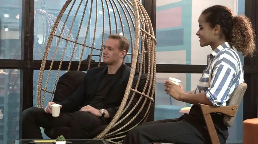 Sfeervol kantoor met een gezellige koffie corner