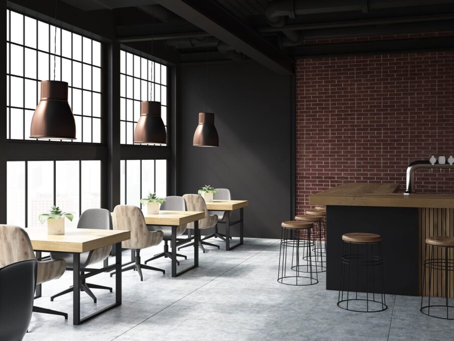 Bar restaurant interieurontwerp
