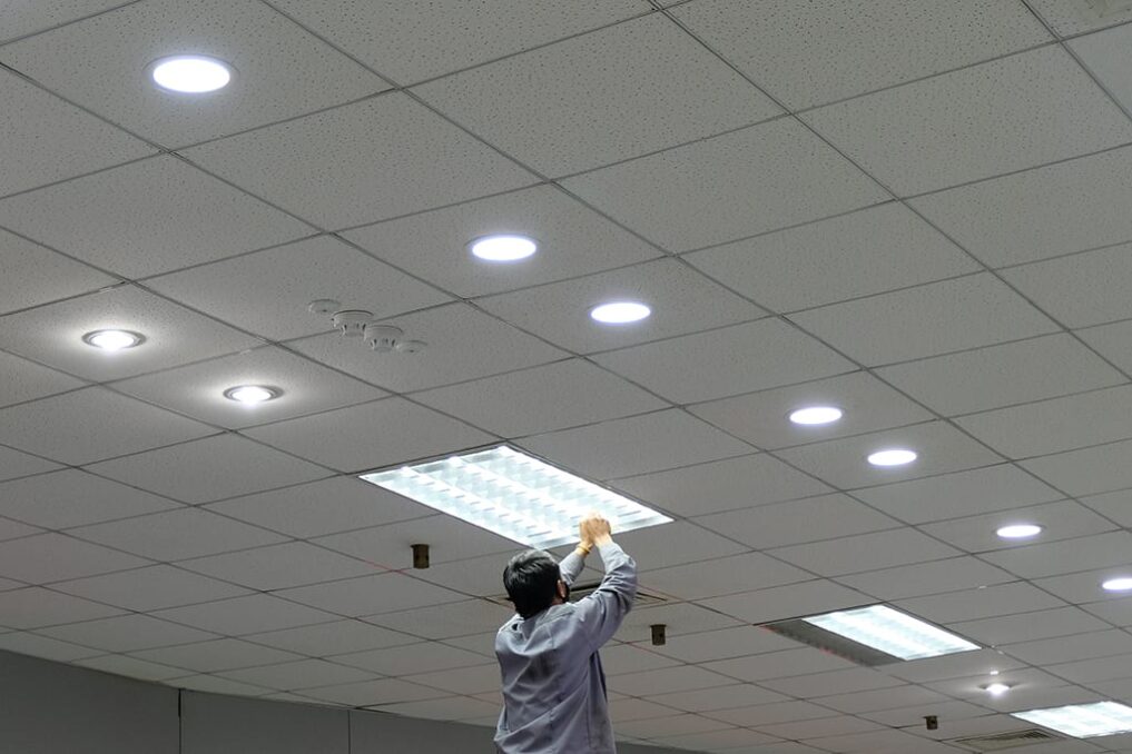 Luchtbehandeling plafond