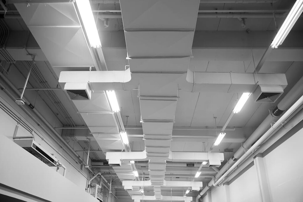 Luchtbehandelingsinstallatie met HEPA-filters
