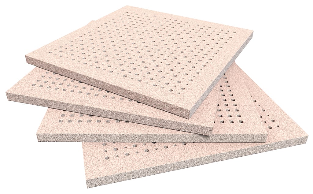 Akoestische plafondpanelen